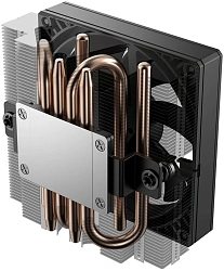 Устройство охлаждения(кулер) ID-Cooling IS-53-XT Soc-AM5/AM4/1200/1700/1851 черный 4-pin 14-33.2dB Al+Cu 120W 380gr Ret (IS-53-XT BLACK)