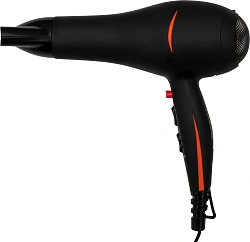 Фен Polaris PHD2038Ti 2000Вт черный/красный (PHD 2038TI)