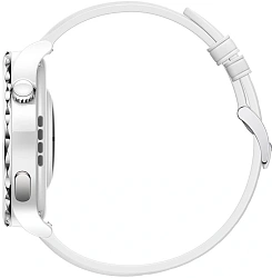 Смарт-часы Huawei Watch GT 3 Pro Frigga-B19V 43мм 1.32" AMOLED корп.белый/серебристый рем.белый разм.брасл.:130-190мм (55028857)
