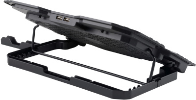 Подставка для ноутбука Digma D-NCP150-2 15.6"360x260x27мм 38дБ 2xUSB 2x 120ммFAN 650г металл/пластик черный