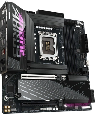 Материнская плата Gigabyte B860M A ELITE WIFI6E Soc-1851 Intel B860 4xDDR5 mATX AC`97 8ch(7.1) 2.5Gg RAID+HDMI+DP