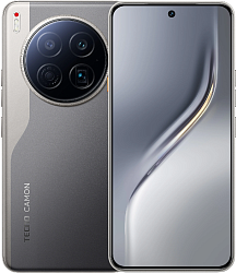 Смартфон Tecno Camon 40 Premier 5G 256Gb 12Gb черный моноблок 3G 4G 2Sim 6.67" 1260x2800 Android 15 50Mpix 802.11 a/b/g/n/ac/ax NFC GPS GSM900/1800 GSM1900 Protect FM