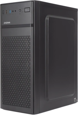 Корпус Digma DCC-MD301 черный без БП ATX 1x80mm 4x120mm 1xUSB2.0 1xUSB3.0 audio