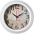 Часы настенные аналоговые Бюрократ WALLC-R80P D21см белый (WALLC-R80P21/WHITE)