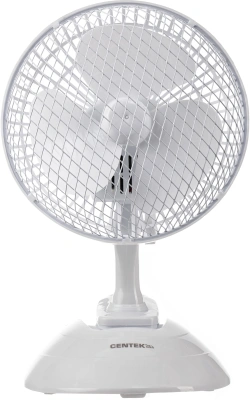 Вентилятор настольный Centek CT-5003 20Вт скоростей:2 белый