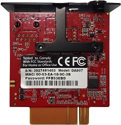 Адаптер SNMP Powercom DA807 1-port Internal NetAgent USB