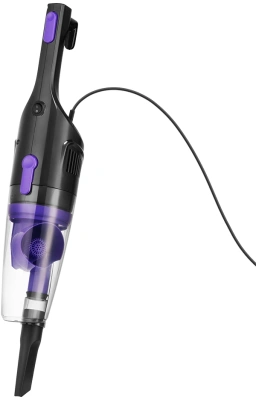 Пылесос ручной Kitfort КТ-5156 600Вт черный/фиолетовый