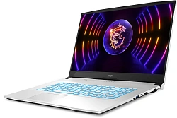 Ноутбук MSI Sword 17 A12VE-806XRU Core i7 12650H 16Gb SSD512Gb NVIDIA GeForce RTX4050 6Gb 17.3" IPS FHD (1920x1080) FreeDOS white WiFi BT Cam (9S7-17L522-806)