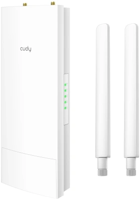 Повторитель беспроводного сигнала Cudy AP1200 Outdoor AC1200 Wi-Fi белый