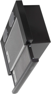 Вытяжка встраиваемая Elikor Интегра 50П-400-В2Л черный управление: кнопочное (1 мотор)