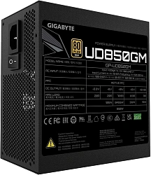 Блок питания Gigabyte ATX 850W GP-UD850GM Gen.5 80+ gold (20+4pin) APFC 120mm fan 8xSATA Cab Manag RTL