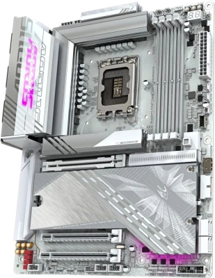 Материнская плата Gigabyte Z890 AORUS ELITE X ICE Soc-1851 Intel Z890 4xDDR5 ATX AC`97 8ch(7.1) 2.5Gg RAID