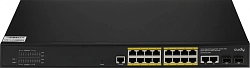 Коммутатор Cudy GS2018PS2-200W (L2) 16x1Гбит/с 2SFP 16PoE+ 200W управляемый