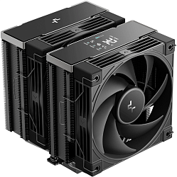 Устройство охлаждения(кулер) Deepcool AK620 G2 Digital NYX Soc-AM5/AM4/1151/1200/2066/1700 черный 4-pin 28.87dB Al+Cu LCD 300W 1386gr Ret (R-AK620G2-BKNNMN-GJD-1)