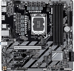 Материнская плата Gigabyte B860M D3W Soc-1851 Intel B860 4xDDR5 mATX AC`97 8ch(7.1) GbLAN RAID+HDMI+DP