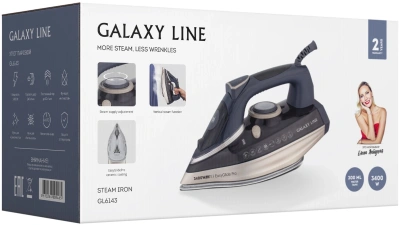 Утюг Galaxy Line GL 6143 3400Вт синий