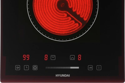 Варочная поверхность Hyundai HHE 3286 BG черный