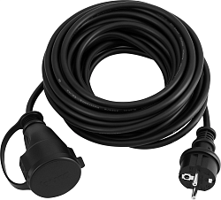 Сетевой удлинитель Buro BU-PS1.10/FRB-16 10м (1 розетка) черный (пакет ПЭ)