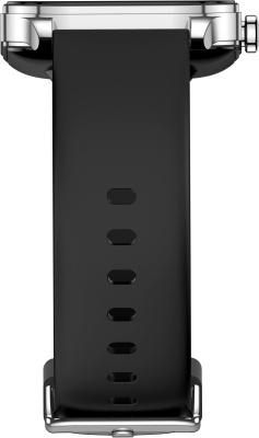 Смарт-часы Amazfit Pop 3S A2318 1.96" AMOLED корп.серебристый рем.черный (1746287)