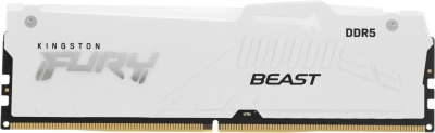 Память DDR5 16GB 5200MHz Kingston KF552C40BWA-16 Fury Beast RGB RTL Gaming PC5-41600 CL40 DIMM 288-pin 1.25В single rank с радиатором Ret