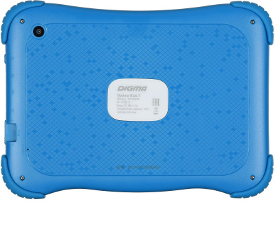 Планшет Digma Optima Kids 7 RK3126C (1.2) 4C RAM1Gb ROM16Gb 7" IPS 1024x600 Android 8.1 голубой 2Mpix 0.3Mpix BT WiFi microSD 128Gb 2500mAh
