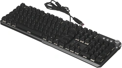Клавиатура MSI STRIKE 600 Silent механическая серый/черный USB Multimedia for gamer LED (подставка для запястий) (S11-04RU256-CLA)