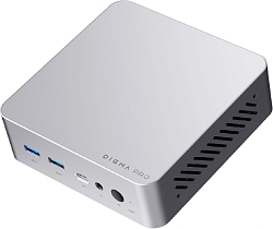 Неттоп Digma Pro Minimax X5 i5 13420H (2.1) 16Gb SSD512Gb UHDG Windows 11 Pro GbitEth WiFi BT 100W серебристый (DPP5-ADXW07)