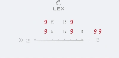 Индукционная варочная поверхность Lex EVI 641A WH белый