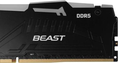 Память DDR5 8GB 5200MHz Kingston KF552C40BBA-8 Fury Beast RGB RTL Gaming PC5-41600 CL40 DIMM 288-pin 1.25В single rank с радиатором Ret