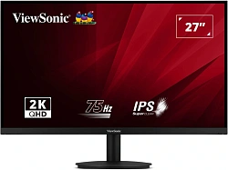 Монитор ViewSonic 27" VA2708-2K-HD-2 черный IPS LED 16:9 HDMI матовая 300cd 178гр/178гр 2560x1440 75Hz DP QHD 3.5кг