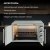 Мини-печь Hyundai MIO-HY077 30л. 1500Вт серебристый