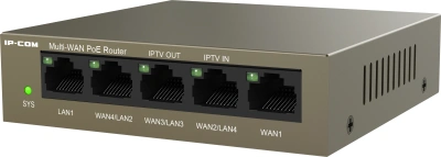 Межсетевой экран IP-Com M20-PoE 10/100/1000BASE-TX серый