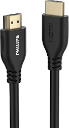 Кабель аудио-видео Philips SWV2110/56 HDMI (m)/HDMI (m) 1.5м. позолоч.конт. черный