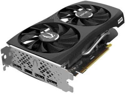 Видеокарта Zotac PCI-E 4.0 RTX 4060 TWIN EDGE NVIDIA GeForce RTX 4060 8Gb 128bit GDDR6 2460/17000 HDMIx1 DPx3 HDCP Ret
