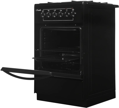 Плита Комбинированная Лысьва ЭГ 401-2у черный (без крышки)