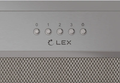Вытяжка встраиваемая Lex Hyper 900 IX нержавеющая сталь управление: кнопочное (1 мотор)