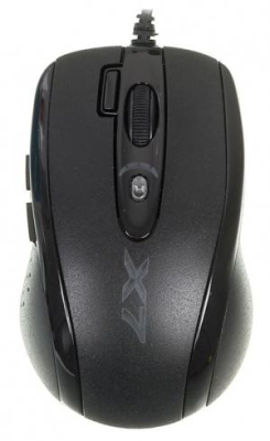 Мышь A4Tech X-710MK черный оптическая 2000dpi USB 7but (X-710MK USB)