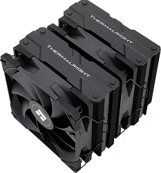Устройство охлаждения(кулер) Thermalright Peerless Assassin 120 Soc-AM5/AM4/1200/1700/1851 черный 4-pin 25.6dB Al+Cu 750gr Ret (PA120-BLACK)