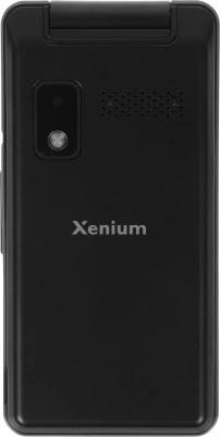 Мобильный телефон XENIUM X600 темно-серый раскладной 2Sim 2.8" 240x320 Nucleus 0.3Mpix GSM900/1800 MP3 FM microSD max32Gb