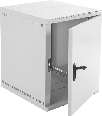 Шкаф коммутационный ЦМО (ШРН-15.650.1) настенный 15U 599x670мм пер.дв.металл несъемн.бок.пан. 100кг серый 605мм 27кг 180град. 746мм сталь