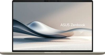 Ноутбук Asus Zenbook 14 UX3407QA-QD197W Snapdragon X X1-26-100 16Gb SSD512Gb Qualcomm Adreno 14" OLED WUXGA (1920x1200) Windows 11 Home beige WiFi BT Cam Bag (90NB1501-M00850)