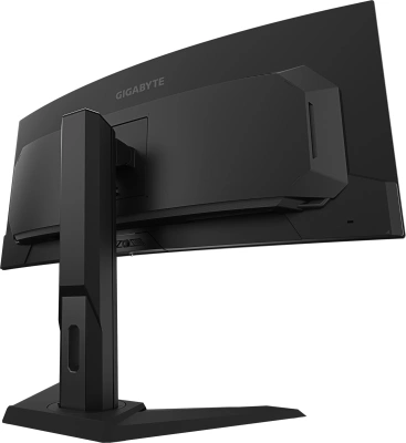 Монитор Gigabyte 34" MO34WQC черный OLED LED 21:9 HDMI матовая HAS 250cd 178гр/178гр 3440x1440 175Hz DP UW USB 9.3кг