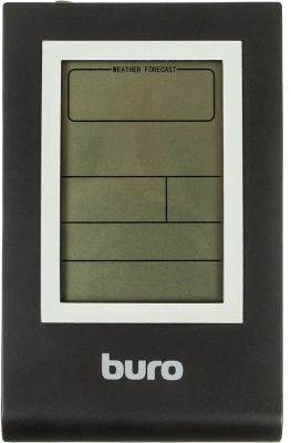 Погодная станция Buro H117AB серебристый/черный