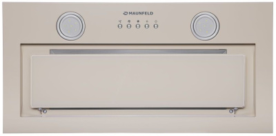Вытяжка встраиваемая Maunfeld TRAPEZE 602IG бежевый управление: кнопочное (1 мотор)