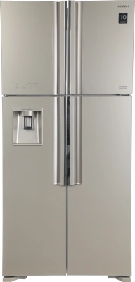 Холодильник Hitachi R-W660PUC7X GC 2-хкамерн. шампань стекло