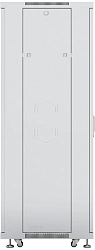 Шкаф коммутационный Cabeus (SH-05C-42U80/80) напольный 42U 800x800мм пер.дв.стекл металл 800кг RAL 7035 700мм 2055мм IP20 сталь