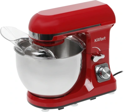 Миксер планетарный Kitfort КТ-1324-1 1000Вт красный