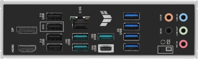 Материнская плата Asus TUF GAMING B850M-PLUS SocketAM5 AMD B850 4xDDR5 mATX AC`97 8ch(7.1) 2.5Gg RAID+HDMI+DP