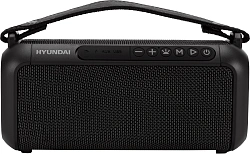 Колонка порт. Hyundai H-PS1007 черный 60W 2.0 BT 10м 2600mAh