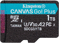 Флеш карта microSDXC 1TB Kingston SDCG3/1TBSP Canvas Go! Plus w/o adapter